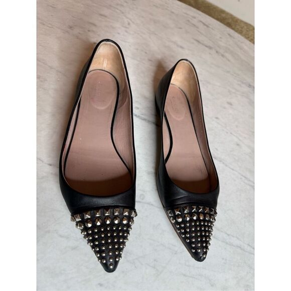 Gucci studded ballet flats 36.5 - Picture 2 of 15